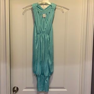 Marciano NEW Turquoise dress with bandage bottom
